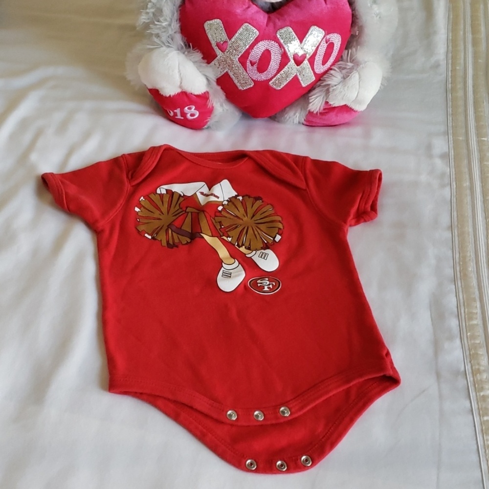 San Francisco 49ers bodysuit 12M